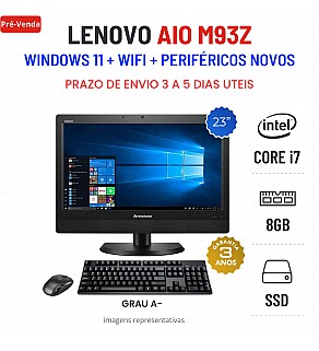 ALL-IN-ONE LENOVO THINKCENTRE M93Z | i7-4770S | 8GB RAM | 240GB SSD