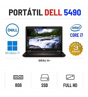 DELL LATITUDE 5490 | 14.1" FULLHD | i7-8650u | 8GB RAM | 240GB SSD