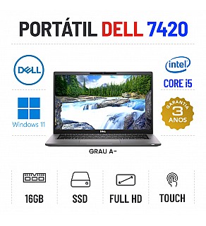 DELL LATITUDE 7420 | 14" TOUCH FULLHD | i5-1145G7 | 16GB RAM | 480GB SSD