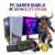 CONJUNTO GAMER DIABLO | GTX1070-8GB | i5-10400F | 16GB RAM | 480GB SSD COM MONITOR + ACESSORIOS CONJUNTO GAMER DIABLO | GTX1070-8GB | i5-10400F | 16GB RAM | 480GB SSD COM MONITOR + ACESSORIOS