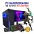 CONJUNTO GAMER DRAGON | RTX2060-6GB | XEON 10 CORES SUPERIOR I7-9700 | 16GB RAM | 480GB SSD COM MONITOR + ACESSORIOS CONJUNTO GAMER DRAGON | RTX2060-6GB | XEON 10 CORES SUPERIOR I7-9700 | 16GB RAM | 480GB SSD COM MONITOR + ACESSORIOS