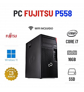 FUJITSU ESPRIMO P558 | i7-8700 | 16GB RAM | 480GB SSD