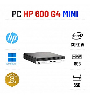 HP PRODESK 600 G4 MINI | I5-8500T | 8GB RAM | 240GB SSD