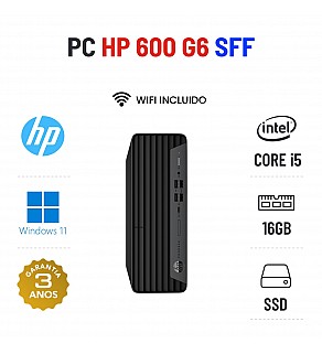 HP PRODESK 600 G6 SFF | i5-10400F | 16GB RAM | 240GB SSD