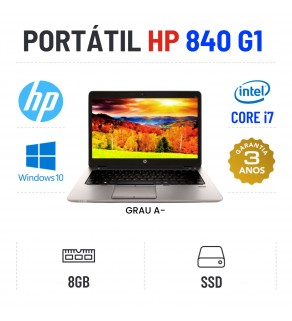 HP ELITEBOOK 840 G1 | 14.1" | i7-4600u | 8GB RAM | SSD