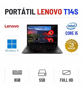 LENOVO THINKPAD T14S | 14" FULLHD | i5-10210U | 8GB RAM | 240GB SSD