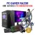 CONJUNTO GAMER RAZOR | GTX1660SUPER-6GB | XEON 12 CORES SUPERIOR A I7-8700 | 16GB RAM | 240GB SSD COM MONITOR + ACESSORIOS CONJUNTO GAMER RAZOR | GTX1660SUPER-6GB | XEON 12 CORES SUPERIOR A I7-8700 | 16GB RAM | 240GB SSD COM MONITOR + ACESSORIOS