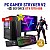 CONJUNTO GAMER STRYKER V2 | GTX1070-8GB SUPERIOR A RTX3050-8GB | RYZEN 5 = i7-10700F | 16GB RAM | 480GB SSD COM MONITOR + ACESSORIOS