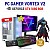 CONJUNTO GAMER VORTEX V2 | GTX1080-8GB SUPERIOR A RTX3060-8GB | RYZEN 5 = i7-10700F | 32GB RAM | 480GB SSD COM MONITOR + ACESSORIOS