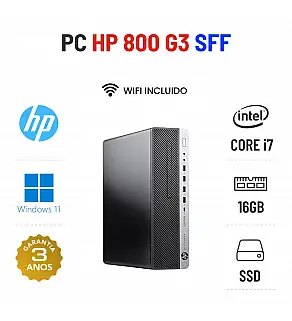 HP ELITEDESK 800 G3 SFF | i7-7700 | 16GB RAM | 240GB SSD